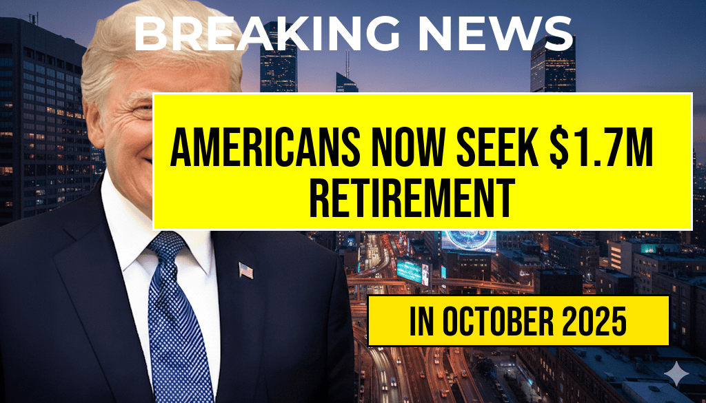 Americans Now Believe a $1.7 Million Retirement Savings Is Needed for Comfort
