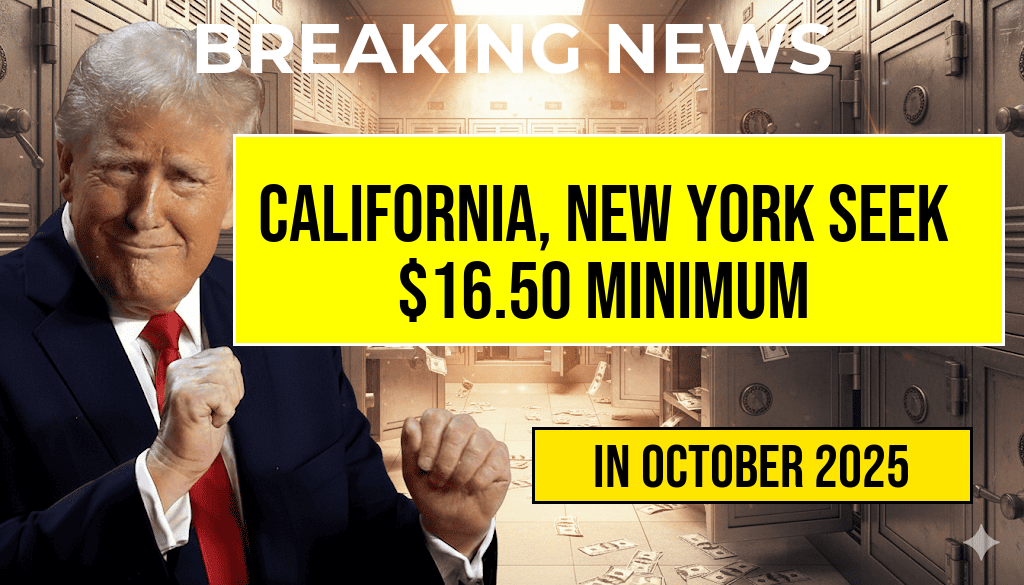 California and New York Prepare to Raise Minimum Wage to $16.50 an Hour