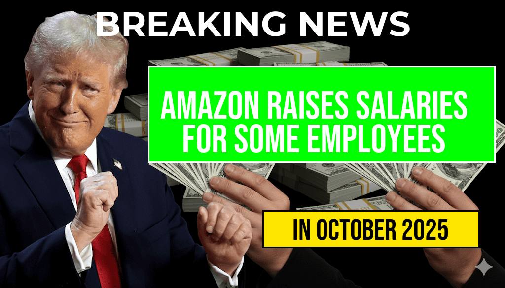 Corporate Giant Raises Salaries: Selected Amazon Employees to Receive an Additional $1,600 Annually
