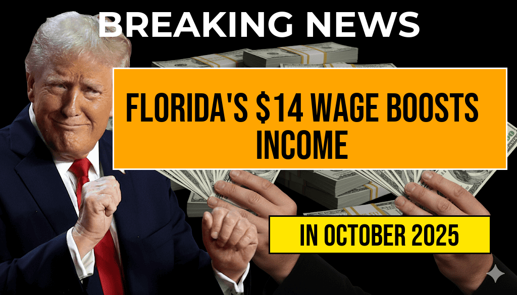Florida’s $14 Hourly Minimum Wage Boosts Full-Time Workers’ Annual Income by $2,080