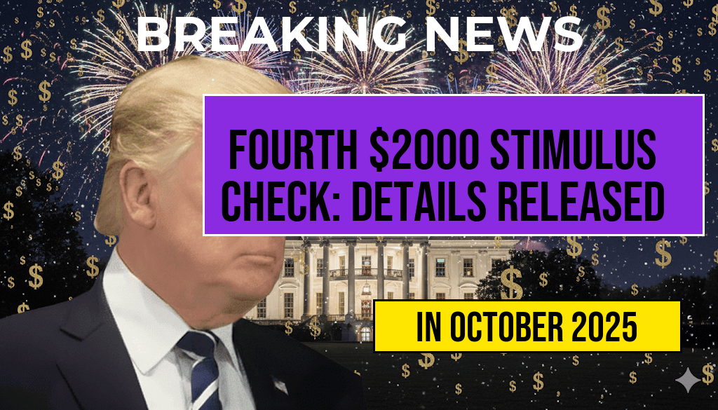 Fourth Stimulus Check of Two Thousand Dollars: eligibility details and deposit date announced