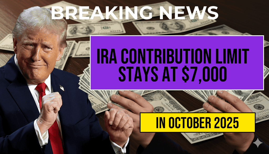 IRA Contribution Limit Remains at $7,000 for Traditional and Roth Accounts