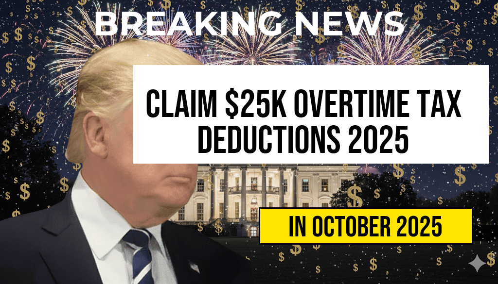 Maximize Your Earnings: Claim Tax Deductions on Up to $25,000 of Overtime Pay in 2025