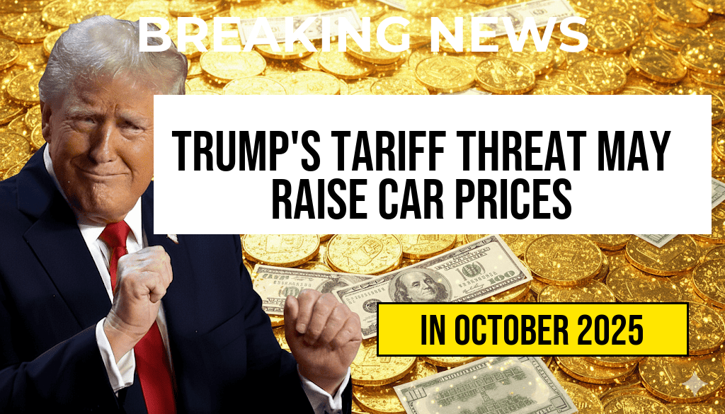 New Car Alert: Trump’s Tariff Threat May Increase Vehicle Prices by Up to $5,286