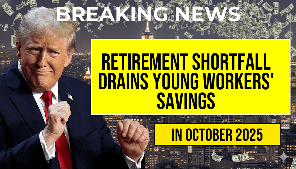 Retirement Savings Shortfall: The “Financial Vortex” Drains 42% of Younger Workers’ Spare Cash