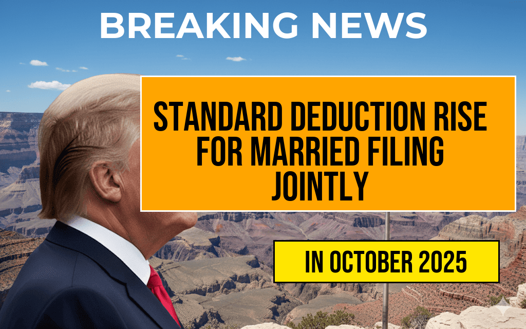 Standard Deduction Increased: New Law Boosts Married Filing Jointly Deduction to Thirty-One Thousand Five Hundred Dollars