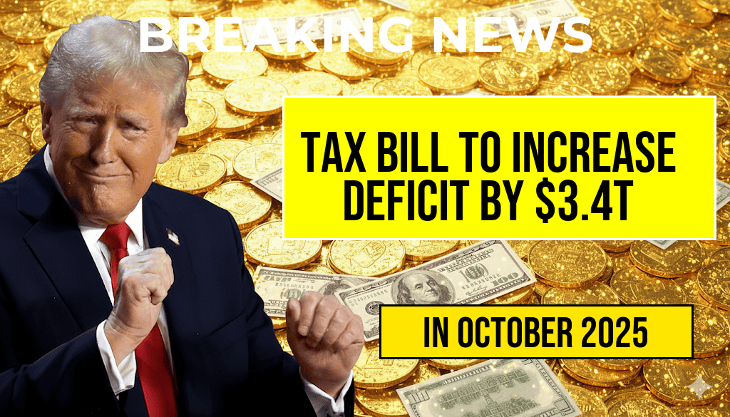 Taxpayer Alert: The ‘One Big Beautiful Bill’ Will Increase the Deficit by Three Point Four Trillion Dollars