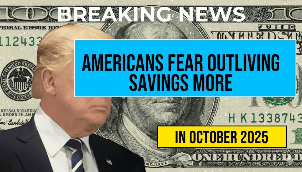 Two-Thirds of Americans Fear Outliving Their Savings More Than Death