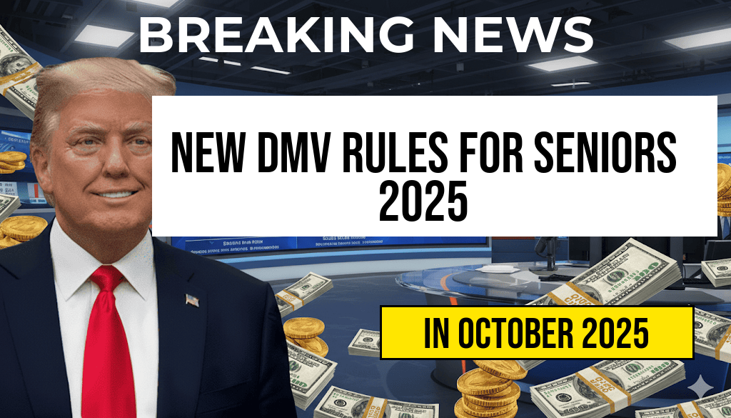 U.S. Implements New Driving License Requirements for Seniors Starting October 2025: Essential Updates for Drivers Over 70